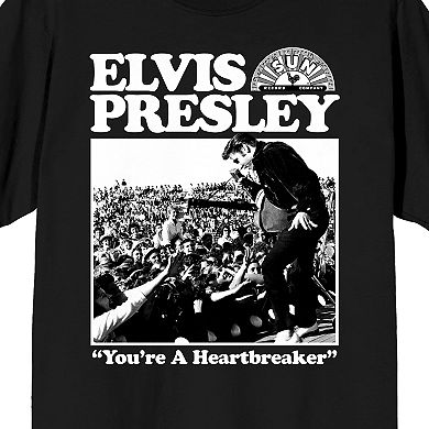 Men's Sun Records Elvis Presley Graphic Tee