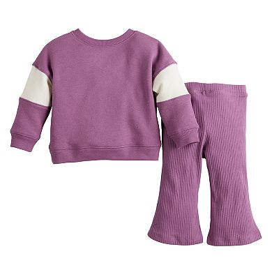 Disney's Minnie Mouse Baby Girl Sweatshirt & Flare Pants Set by Jumping Beans®