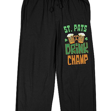 Men's St. Patrick's Day Drink Champ Sleep Pants