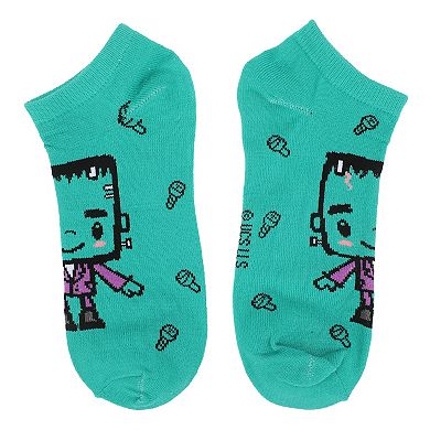 Women's Universal Monsters 5-Pack Ankle Socks