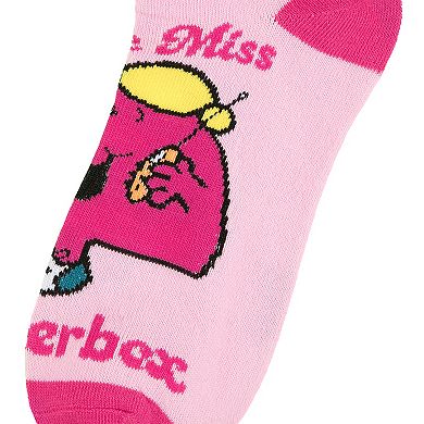Women's Mr. Men & Little Miss 5-Pack Ankle Socks