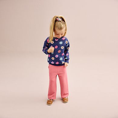 Toddler Girl Jumping Beans?? Wide Leg French Terry Pants