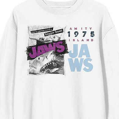 Men's Jaws Amity Island 1975 Sweatshirt