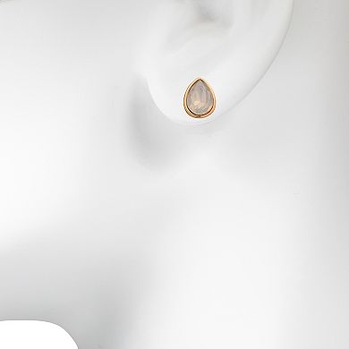 LC Lauren Conrad 5-Piece Heart, Hoop & Stud Earring Set