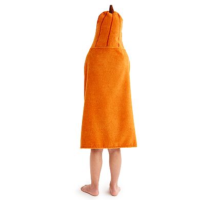 The Big One® Pumpkin Hooded Bath Wrap