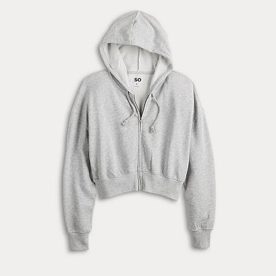 Juniors' SO® Core Full-Zip Hoodie