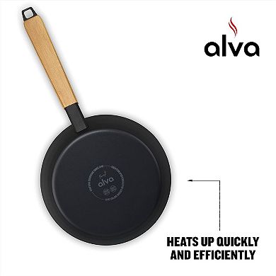 Alva Forest Carbon Steel Nonstick Frying Pan Skillet 9.5 inch