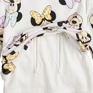 Disney's Minnie Mouse Toddler Girl & Girls 6-12 Adaptive Allover Print Long Sleeve T-Shirt by Jumping Beans®