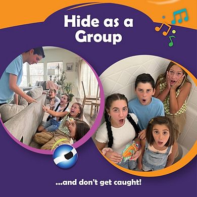 Hide As A Group With A Singing, Wriggling Fish