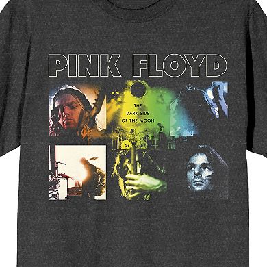 Juniors' Pink Floyd Poster Collage Graphic Tee