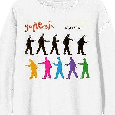 Juniors' Genesis Never A Time Long Sleeve Graphic Tee