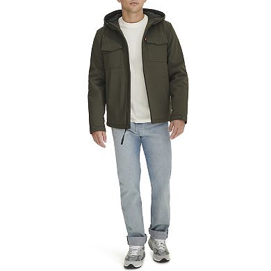 Men's Levi's® Soft Shell Quilt Lined Hooded Storm Coat