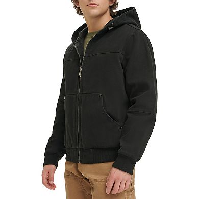 Men's Levi's® Cotton Hooded Workwear Bomber Jacket