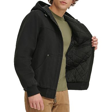 Men's Levi's® Cotton Hooded Workwear Bomber Jacket