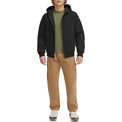 Men's Levi's® Cotton Hooded Workwear Bomber Jacket