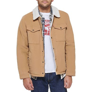 Men's Levi's® Corduroy Sherpa-Lined Jacket