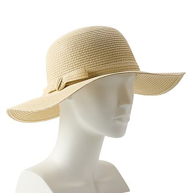 Women's Sonoma Goods For Life® Tie Knot Straw Floppy Hat