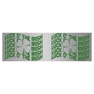 Luck O' The Irish Graphic Stainless Steel Travel Mug