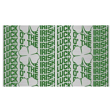 Luck O' The Irish Graphic Stainless Steel Bottle