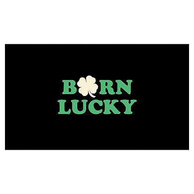 Born Lucky Clover Graphic Stainless Steel Bottle