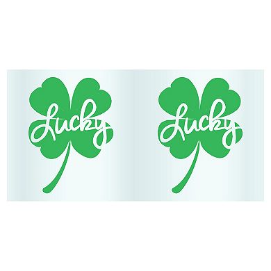 Lucky Shamrock Graphic Tritan Cup