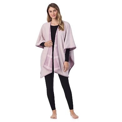 Women's Cuddl Duds® Cozy Plush Reversible Blanket Wrap