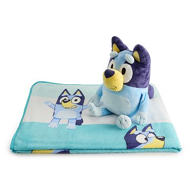 Bluey Full of Excitement Pillow Buddy and Throw Blanket Set