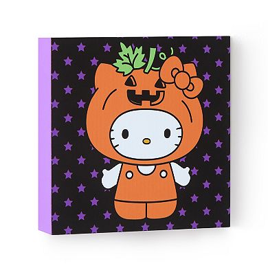 Hello Kitty in Pumpkin Suit MDF Plaque Wall Art