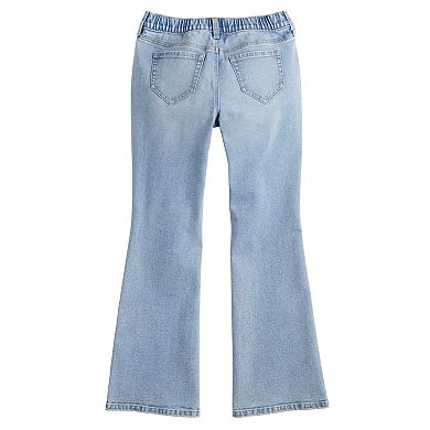 Girls 4-12 SO?? Adaptive Mid-Rise Flare Jeans