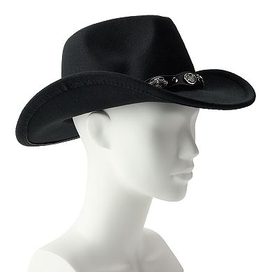 Women's Sonoma Goods For Life® Felt Conch Belt Cowboy Hat