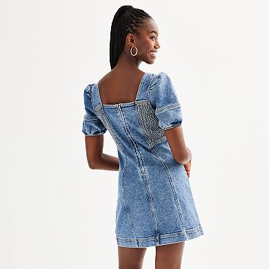 Juniors' SO® Denim Mini Dress