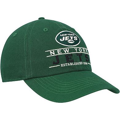 Men's '47 Green New York Jets Vernon Clean Up Adjustable Hat