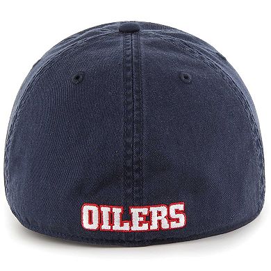 Men's '47 Navy Houston Oilers Gridiron Classics Franchise Legacy Fitted Hat