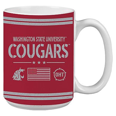 Washington State Cougars 15oz. OHT Military Appreciation Mug