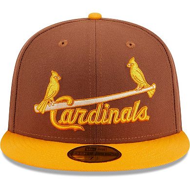 Men's New Era Brown St. Louis Cardinals Tiramisu  59FIFTY Fitted Hat