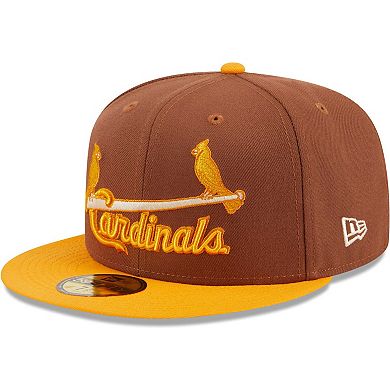 Men's New Era Brown St. Louis Cardinals Tiramisu  59FIFTY Fitted Hat