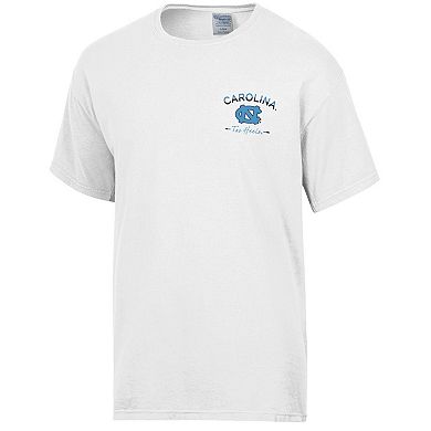 Men's Comfort Wash White North Carolina Tar Heels Great Outdoors T-Shirt