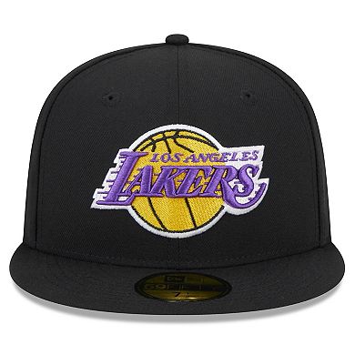 Men's New Era Black Los Angeles Lakers 2024 NBA All-Star Game Rally Drive Side Patch 59FIFTY Fitted Hat