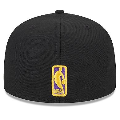 Men's New Era Black Los Angeles Lakers 2024 NBA All-Star Game Rally Drive Side Patch 59FIFTY Fitted Hat