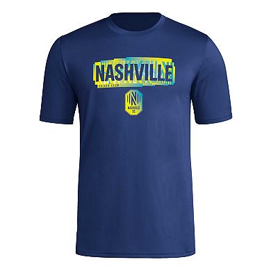 Men's adidas Navy Nashville SC Local Pop AEROREADY T-Shirt