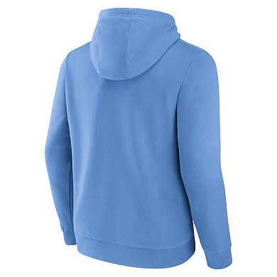 Men's Fanatics Branded Blue Winnipeg Jets Alternate Graphic Fleece Pullover Hoodie