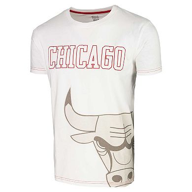 Unisex Stadium Essentials White Chicago Bulls Scoreboard T-Shirt