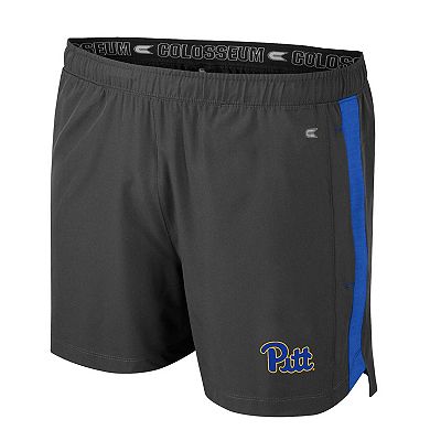 Men's Colosseum Charcoal Pitt Panthers Langmore Shorts