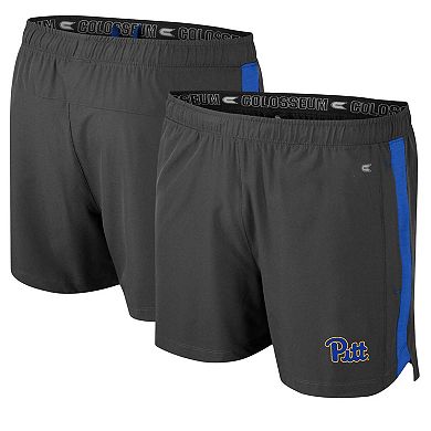 Men's Colosseum Charcoal Pitt Panthers Langmore Shorts