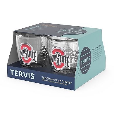 Tervis Ohio State Buckeyes 4-Pack 12oz. Emblem Tumbler Set