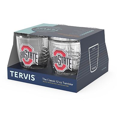 Tervis Ohio State Buckeyes 4-Pack 12oz. Emblem Tumbler Set