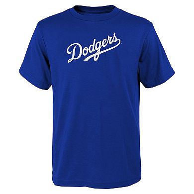 Youth Fanatics Branded Royal Los Angeles Dodgers Curveball T-Shirt