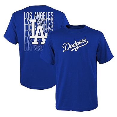 Youth Fanatics Branded Royal Los Angeles Dodgers Curveball T-Shirt