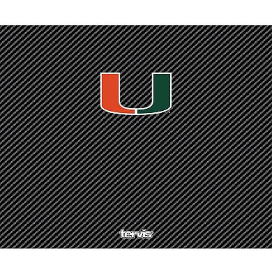 Tervis Miami Hurricanes 40oz. Carbon Fiber Wide Mouth Water Bottle