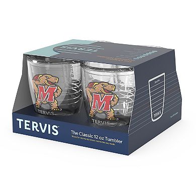 Tervis Maryland Terrapins 4-Pack 12oz. Emblem Tumbler Set